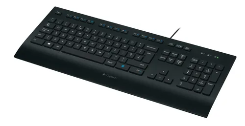 Logitech Keyboard K280e Corded Black