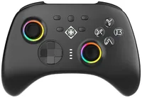 Deltaco Gaming GAM-184 Gaming-Controller Schwarz Bluetooth/USB Joystick + Motorsteuerungshebel PC