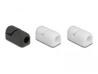 Delock Kabelhalter selbstschliessend Kombi Set 3 Stück - Ausstattung Kabelmanagement: Selbstklebend - Set - Produkttyp: Kabel-Clip - Verpackungseinheit: 3 Stück - Material: Silikon - Detailfarbe: Schwarz - Weiss