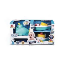 BB Junior Badespielzeug-Set Splash n Play - Material: Kunststoff - Detailfarbe: Türkis - Gelb - Weiss - Zubehörtyp: Badespielzeug