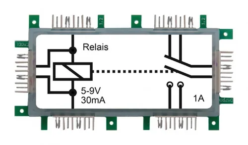 ALLNET BrickRknowledge Relais 5-9V 30mA 2x1