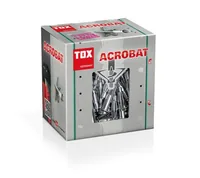 Tox-Dübel Hohlraumdübel  Acrobat M8 x 55 mm, SW13, 2 Stück - Bohrdurchmesser: 12 mm - Länge: 55 mm - Verpackungseinheit: 2 Stück - Für Material: Baumwolle - Set: Nein