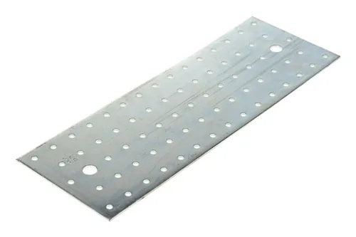 STRUCT Lochplatte 100 x 300 mm - Material: Stahl - Verpackungseinheit: 1 Stück - Oberfläche: verzinkt blau - Produkttyp: Verbinder