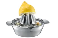 GEFU Zitruspresse Lemon Edelstahl - Materialtyp: Metall - Material: Edelstahl - Ausstattung: Zitruspresse - Detailfarbe: Silber - Gerätetyp: Zitruspresse - Set: Nein