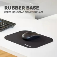 FELLOWES Mausmatte 58024 gummiert schwarz