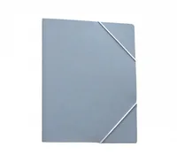 EROLA Gummibandmappe 450my A4 511 blau Karton