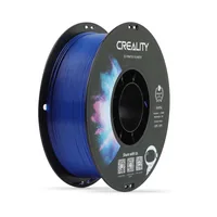 Creality Filament PETG, Blau, 1.75 mm, 1 kg - Material: PETG (Polyethylene terephthalate glycol) - Detailfarbe: Blau - Gewicht: 1 kg - Durchmesser: 1.75 mm - Materialeigenschaften: Standard
