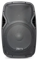 Vonyx PA-System AP1500PA - Nennleistung: 800 W - Prinzip: Aktiv - Einsatzgebiete: Gastro / Gewerbe - Home-Party /-Disco - Schulen / Aulen - Ausstattung: Integrierter Akku - Bluetooth Audio Streaming - USB Audio Streaming - Fernbedienbar - Anwendungsbereic