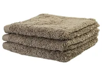 COCON F02810 wash cloth/mitt Taupe Cotton