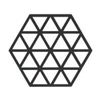 Zone Denmark Topfuntersetzer Triangle Schwarz - Anwendungsbereich: Pfanne  - Topf  - Material: Silikon - Detailfarbe: Schwarz - Set: Nein - Zusammenklappbar: Nein - Verpackungseinheit: 1 Stück