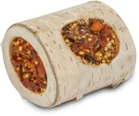 JR Farm Snack Knabber-Holzrolle Karotten, 150 g - Nagetierart: alle Kleinnagetiere - Zwergkaninchen - Verpackungsgrösse: 150 g - Tierart: Nager