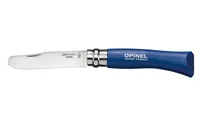 opinel Kindermesser N°07 Mon Premier Blau - Typ: Klappmesser - Schalenmaterial: Holz - Funktionen: Keine - Einhandklinge: Ja - Verriegelung: Arretierbare Klinge - Anzahl Funktionen: 1-10