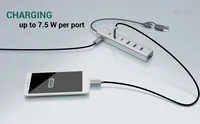 I-TEC USB-C/USB-A Charging Metal HUB - 7 Port - 3x USB-C 3.2 Gen. 1 - 4x USB-A 3.2 Gen. 1