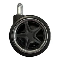 LC-Power Rollen LC-CASTERS-DRIFT 5er Set Chrom - Detailfarbe: Chrom