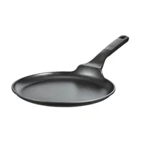 BergHOFF Crêpes-Pfanne Leo Stone+ 25 cm - Material: Aluminium - Pfannentyp: Crêpes-Pfanne - Kompatible Kochfelder: Backofen - Glaskeramik - Gas - Halogen - Induktion - Elektro - Antihaftbeschichtung: Ja - Detailfarbe: Schwarz - Set: Nein