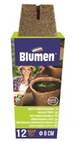 Blumen Aufzuchttöpfe 8 cm quadratisch, 12 Stück - Anzahl Mulden: 12