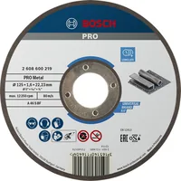 Bosch Professional Trennscheibe gerade Expert for Metal, 125 x 1.6 mm - Zubehörtyp: Trennscheibe - Durchmesser: 125 mm - Für Material: Metall - Set: Nein