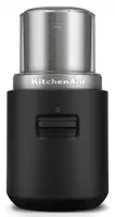 KitchenAid Kaffeemühle Go Cordless 5KBGR100BM Schwarz - Detailfarbe: Schwarz - Ausstattung: Mahlfunktion - On the Go - Mahlwerk: Schlagmahlwerk - Fassungsvermögen: 113 g