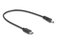 Delock USB-Stromkabel Hohlstecker 3.0/1.1 mm USB-C - Spezial 0.27 m - Kabeltyp: Stromkabel - Detailfarbe: Schwarz - USB Standard: Keiner - USB Anschluss 2 (Endgerät): Spezial - USB Anschluss 1 (Quelle): USB-C - Besondere Eigenschaften: Keine