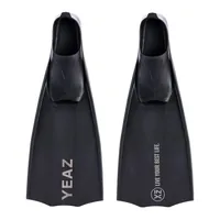 YEAZ Ocean Vibes swim fins , 38-39 - Detailfarbe: Schwarz - Zielgruppe: Unisex - Schuhgrösse (EU): 38-39 - Material: Thermoplastische Elastomere (TPE) - Elastomer (TPR) - Produkttyp: Flossen