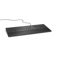 Dell Tastatur KB216 CH-Layout - Tastatur Typ: Standard - Tastaturlayout: QWERTZ (CH) - Tastatur Features: Hotkeys - Ziffernblock - Keyboard Tasten: Chiclet (Notebook) - Detailfarbe: Schwarz - Ziffernblock: Ja