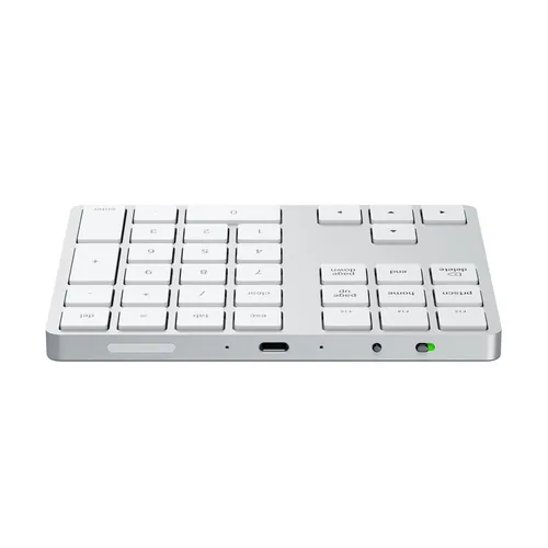Satechi ST-XLABKS numeric keypad Universal Bluetooth Silver