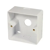 Logilink CAT 6A Auf und Unterputzdose vollgeschirmt RAL 901