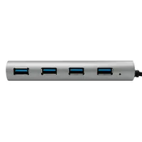 LogiLink UA0309 interface hub USB 3.2 Gen 1 (3.1 Gen 1) Type-C 5000 Mbit/s Grey
