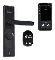 Shelly Plug & Play ""LOQED Touch Smart Lock black"" Smartes Türschloss
