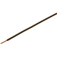 STEFFEN T-Draht 1.5 mm², 20 m Braun - Länge: 20 m - Detailfarbe: Braun - Anzahl Leiter: 1 - Kabelummantelung: PVC - Kabeltyp: T-Draht - Leiterquerschnitt: 1.5 mm²