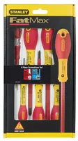 Schraubendreher-Set FATMAX, 6-teilig (rot/gelb, isoliert, inkl. Spannungsprüfer)