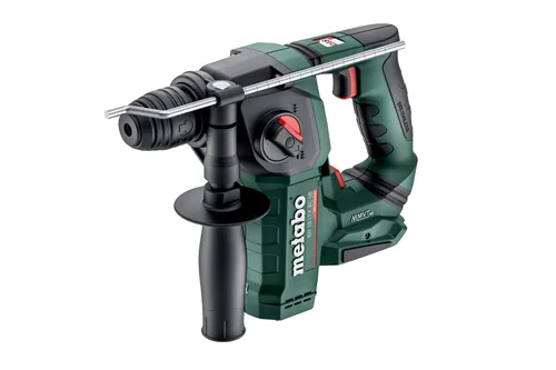 Metabo Bohrhammer BH 18 LTX BL 16 Solo - Produktkategorie: Bohrhammer - Werkzeugaufnahme: SDS-plus - Meisselfunktion: Nein - Akkusystem: CAS Cordless Alliance System - Schlagstärke (J): 1.3 J. - Max. Bohrdurchmesser Beton: 16 mm