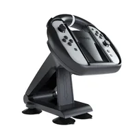 Nacon Faltbares Rad – schwarz [NSW2] - Verbindungsmöglichkeiten: Keine - Plattform: Nintendo Switch 2 - Controller Typ: Lenkrad - Detailfarbe: Grau - Schwarz