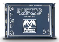 Palmer Audio PDUETTO audio mixer 2 channels Blue