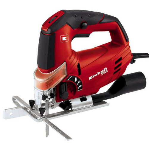 Einhell Stichsäge TH-JS 85 - Ausstattung: Ohne Zubehör - Für Material: MDF - Holz - Set: Nein - Produktkategorie: Stichsäge - Werkzeugaufnahme: Schnellwechsel-System - Akkusystem: Netzbetrieb (kein Akku)