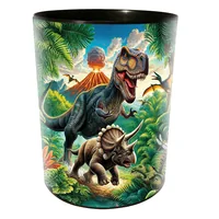 Goldbuch Papierkorb Vulkan 10 Liter - Fassungsvermögen: 10 l - Höhe: 30 cm - Anzahl Behälter: 1 - Material: Kunststoff - Detailfarbe: Grün - Form: Rund