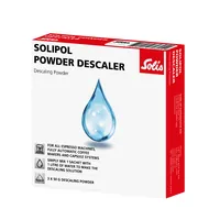 Solis Solipol Powder Descaler - Filtertyp: Entkalkerpatrone - Set: Keine Angaben - Einsatzort Wasserfilter: Espressomaschinen - Kaffeemaschinen - Anzahl enthaltene Filterkartuschen: 3 Stück