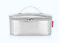 Reisenthel Coolerbag M pocket Silber - Breite: 28 cm - Verstellbarer Schulterriemen: Nein - Höhe: 12 cm - Nachhaltigkeit: Nicht angegeben - Länge: 22.5 cm - Volumen: 4.5 l