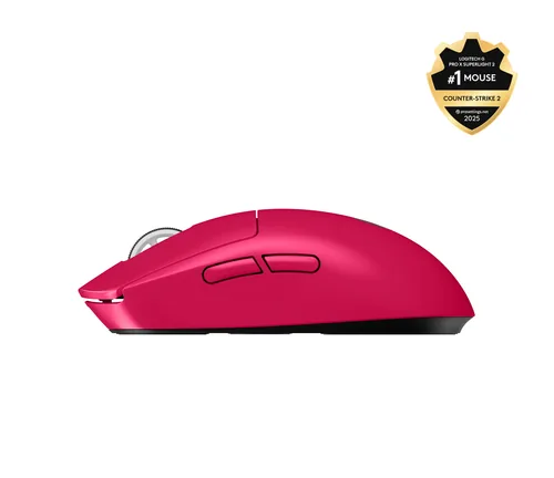 LOGITECH G PRO X SUPERLIGHT 2 LIGHTSPEED GAMING MOUSE MAGENTA