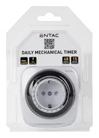 Entac Mechanischer Timer Mini 24 Stunden 48 Programme