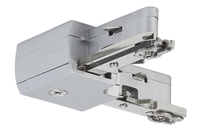 Paulmann 976.48, URail, rail system, access. , L-connector 230V, Chrome matt
