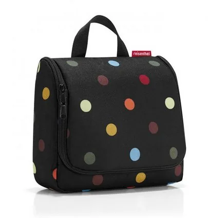 Reisenthel Necessaire Toiletbag Dots - Tiefe: 10 cm - Breite: 23 cm - Wasserfest: Ja - Höhe: 20 cm - Eigenschaften: Aus recyceltem Material - Zertifikate: amfori BSCI