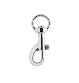 Glorex Anhänger mit Karabiner, Ø 48 mm, 2 Stück, Silber - Detailfarbe: Silber