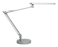 UNiLUX Schreibtischleuchte Mambo 2.0, 680 lm, Grau - Betriebsart: Kabel - Lampensockel: LED - Farbtemperatur Kelvin: 3000 bis 5000 K - Gesamtleistung: 7 W - Dimmbar: dimmbar - Zusätzliche Ausstattung: Dimmer - Tragbar
