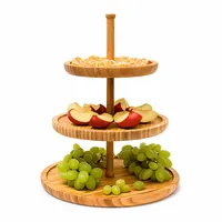 Relaxdays 10019168 Plat et assiette de service