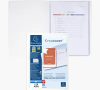 EXACOMPTA Sichtbuch KC A4 58309E weiss 30 Taschen