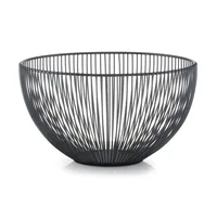 Zeller Present 27383 serving basket Round Metal Black