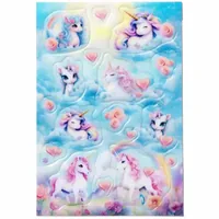 HERMA Sticker MAGIC HAPPY UNICORN TRANSPUFFY