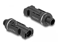 Delock DL4 Solar Konnektor zum Crimpen Stecker und Buchse, 2 Stück - Zubehörtyp: Steckverbinder