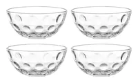 Leonardo Schale Cucina Optic 10 cm, 4 Stück, Transparent - Unterteilungsmöglichkeit: Keine Angaben - Material: Kalk-Natron-Glas - Detailfarbe: Transparent - Set: Ja - Durchmesser: 10 cm - Verpackungseinheit: 4 Stück